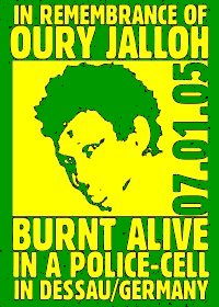 Remember Oury Jalloh!
